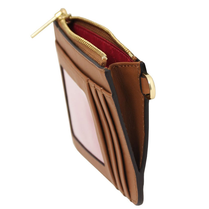 Leather Card Holder With Handle (TL142544)