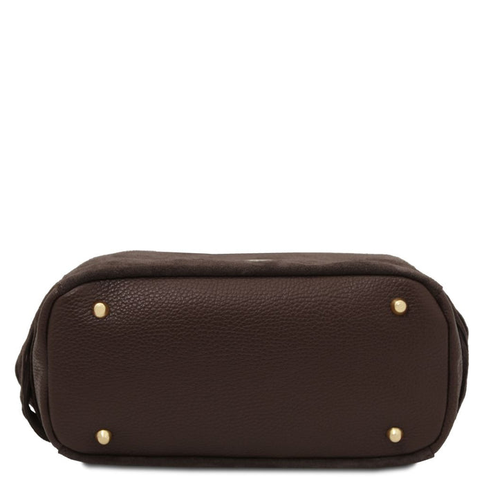 Nomade - Suede Leather Fringe Shoulder Bag (TL142512)