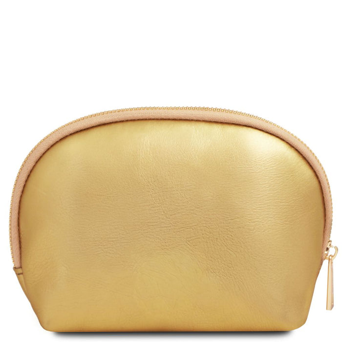 Vera - Soft Metallic Leather Toiletry Case (TL142520)