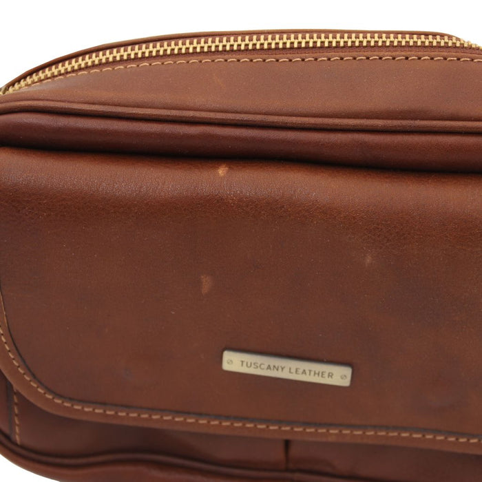 Ivan - Leather handy wrist bag for men (TL141830)