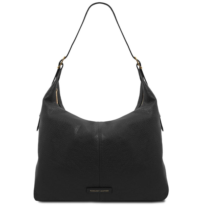 Plenia - Leather shopping bag