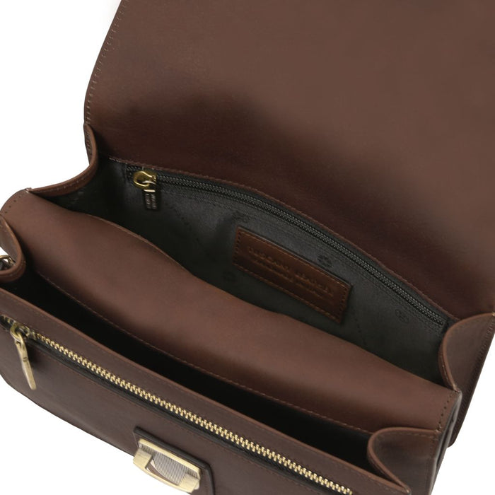 Oliver - Leather handy wrist bag (TL142608)