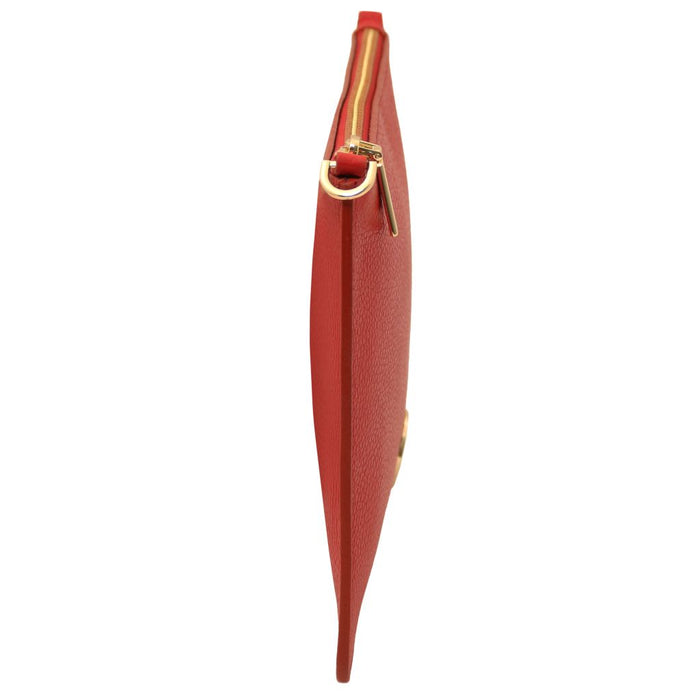 Diva - Leather Clutch with Chain Strap (TL142461)