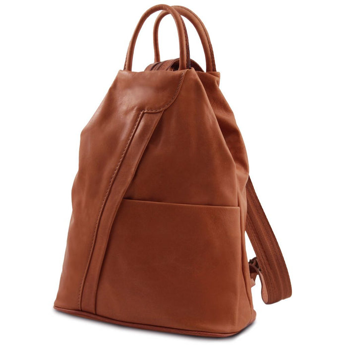 Shanghai - Soft Leather Backpack (TL140963)