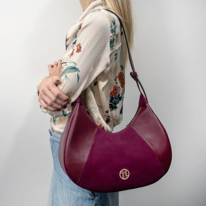Goccia - Leather Hobo Bag (TL142515)