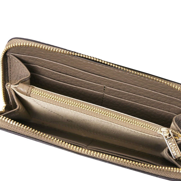 Financier - Exclusive Zip Around Leather Wallet (Tl142494)