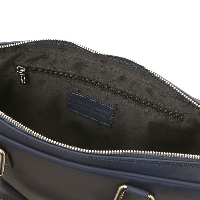 Ferrara - Leather laptop briefcase (TL142620)