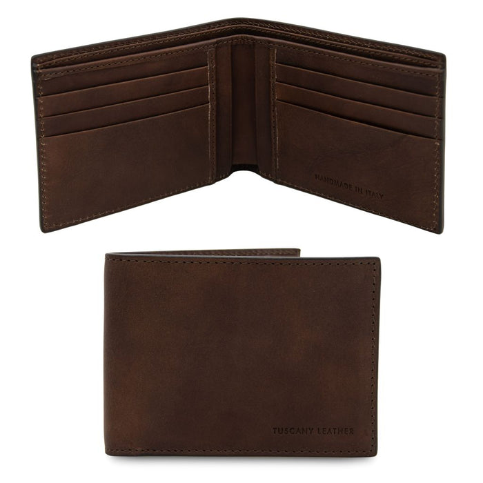 Exclusive 2 fold leather wallet for men (TL142553)