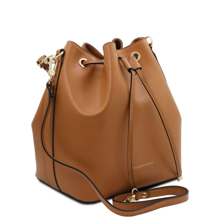 Vittoria - Leather Bucket Bag (TL141531)