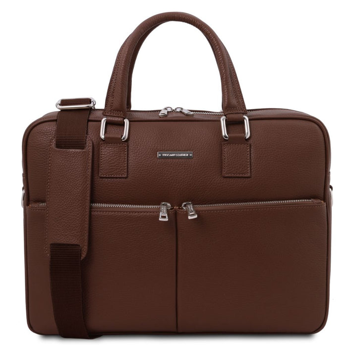 Treviso - Leather Laptop Briefcase (TL141986)