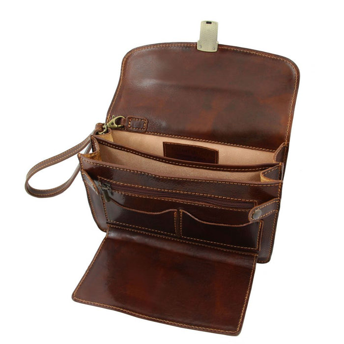 Max - Leather Handy Wrist Bag (TL8075)