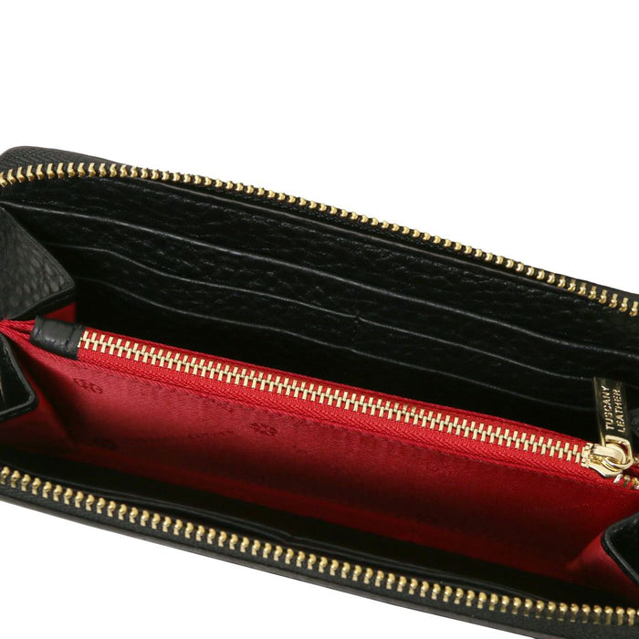 Financier - Exclusive Zip Around Leather Wallet (Tl142494)