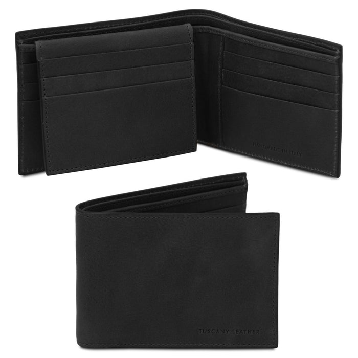 Exclusive 3 fold leather wallet for men (TL142589)