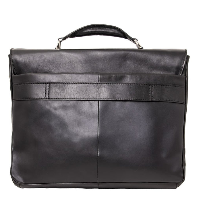 Alessandria - Leather multi compartment TL SMART laptop briefcase (TL140825)
