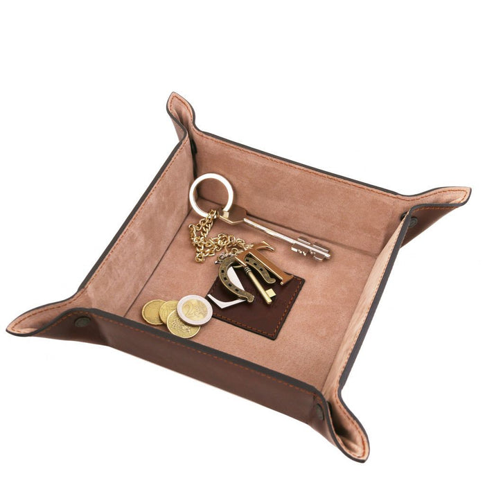 Exclusive Leather Valet Tray Large Size (TL141271)