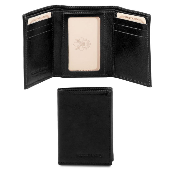 Exclusive 3 Fold Leather Wallet (TL140801)