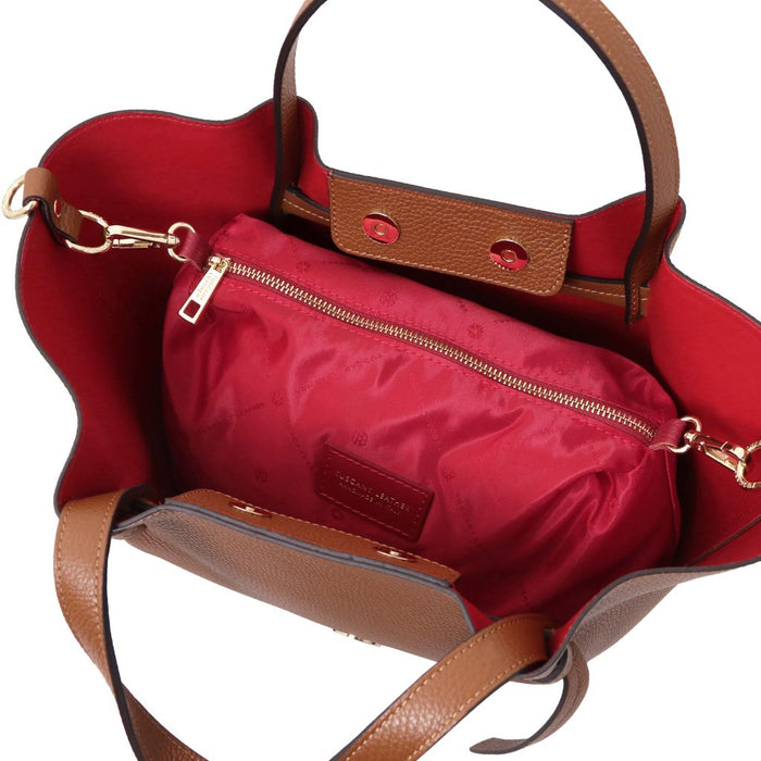 Legame - Leather Shopping Bag - Large size (TL142481)