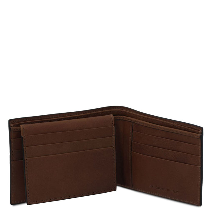 Exclusive 3 fold leather wallet for men (TL142589)