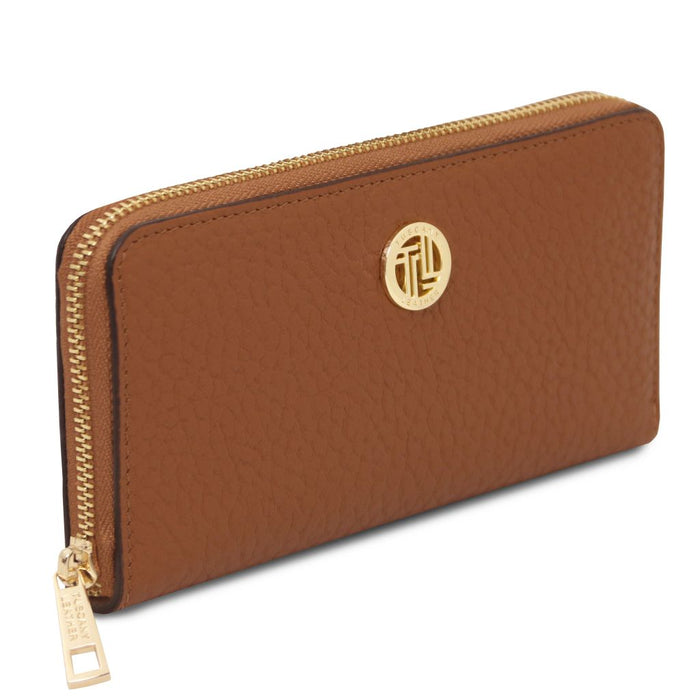Financier - Exclusive Zip Around Leather Wallet (Tl142494)