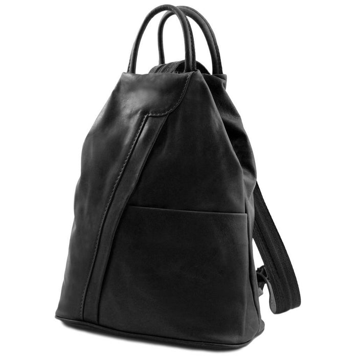 Shanghai - Soft Leather Backpack (TL140963)