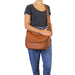 Tl Bag - Soft Leather Shoulder Bag With Tassel Detail (Tl141110)