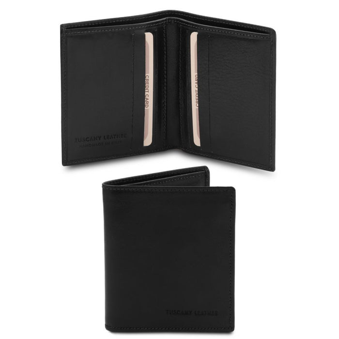 Exclusive 2 Fold Leather Wallet For Men (TL142064)