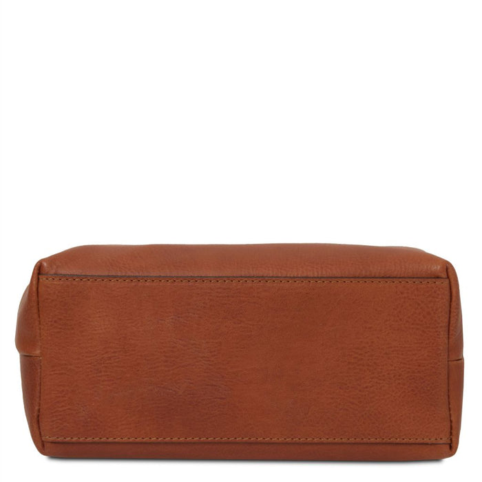 Smarty - Leather Toiletry Bag - Large Size (TL141219)