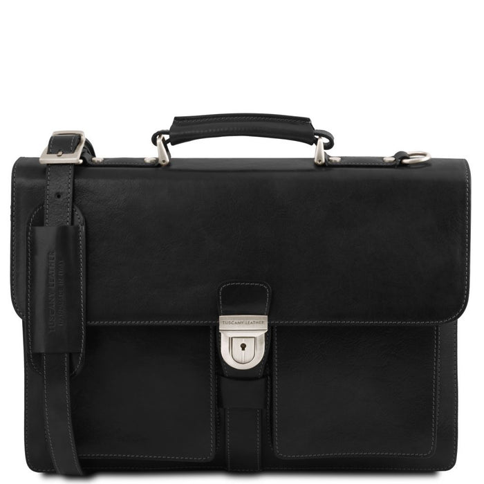 Assisi - Leather Briefcase 3 Compartments (TL141825)