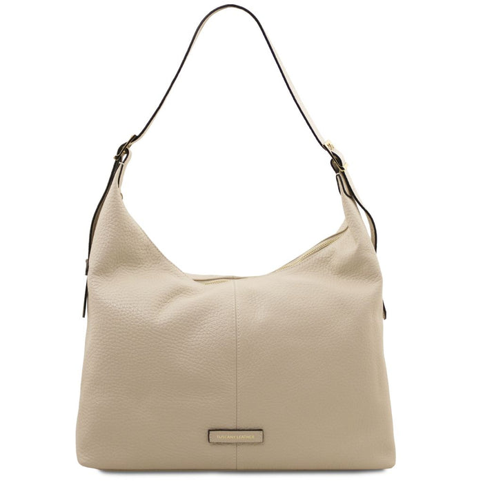 Plenia - Leather shopping bag