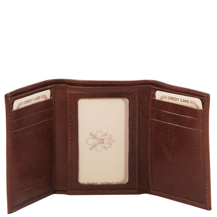 Exclusive 3 Fold Leather Wallet (TL140801)