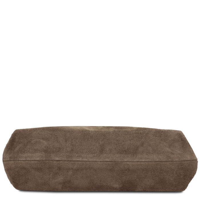 Nomade - Suede Leather Fringe Clutch (TL142496)