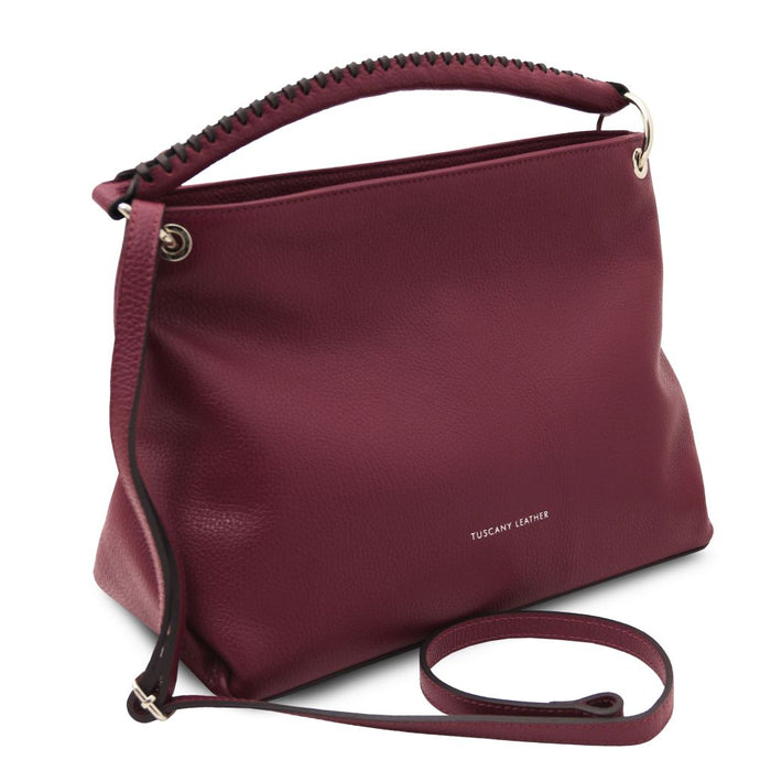 Tl Bag - Soft Leather Shoulder Bag (Tl142087)