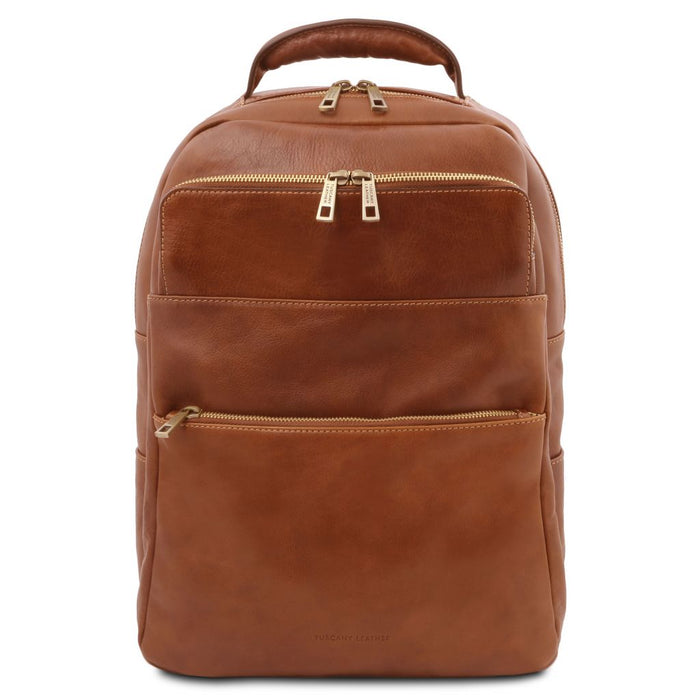 Melbourne - Leather Laptop Backpack (TL142205)