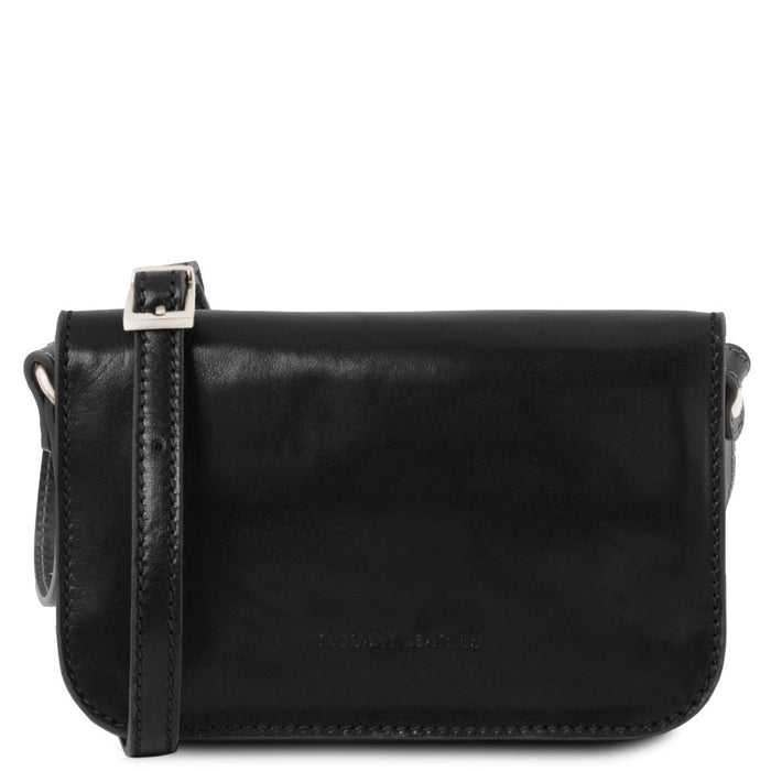Carmen - Leather Shoulder Bag With Flap (TL141713)