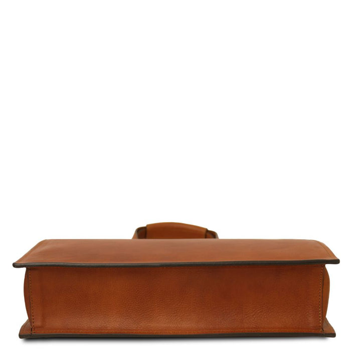 Palermo - Leather Briefcase 3 Compartments For Women (TL142452)