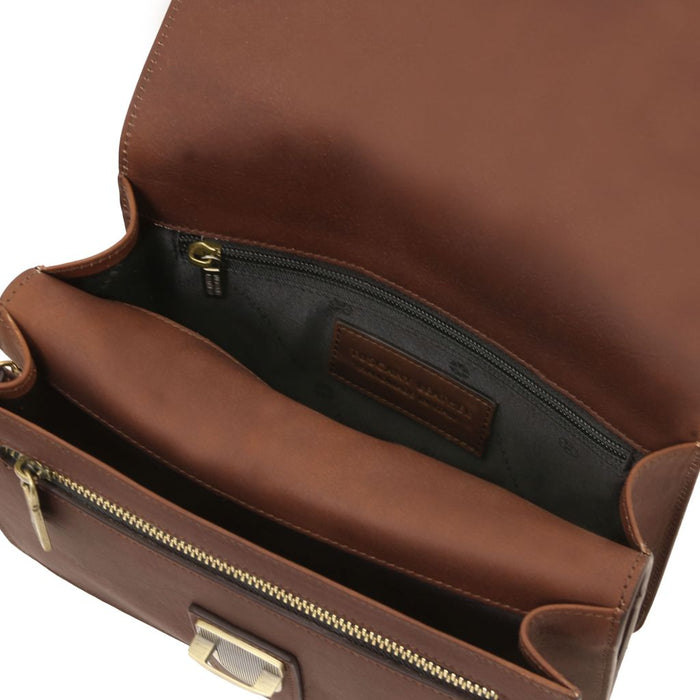 Oliver - Leather handy wrist bag (TL142608)