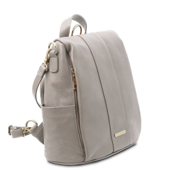 Tl Bag - Soft Leather Backpack (Tl142138)