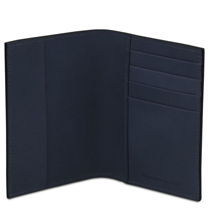Leather passport cover (TL142605)