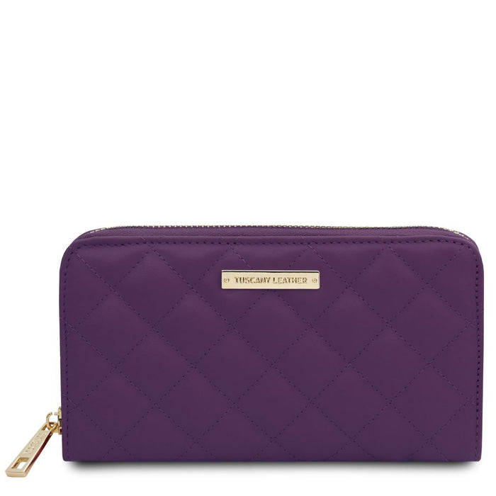 Penelope - Exclusive Zip Around Soft Leather Wallet (TL142316)