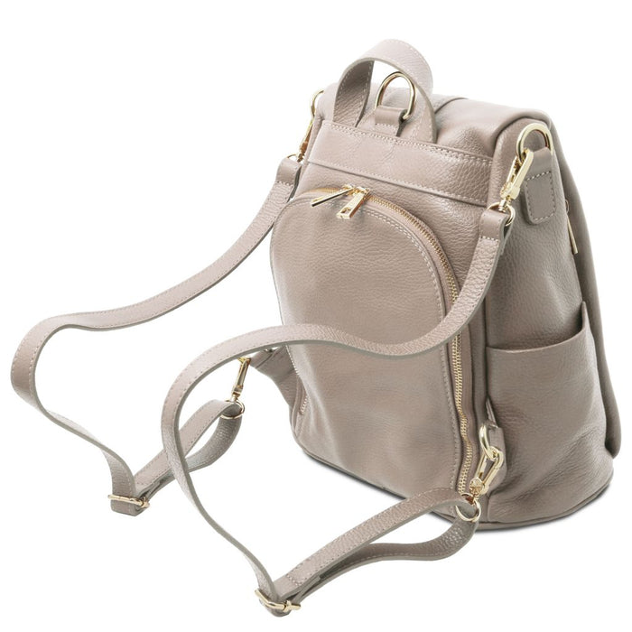 Tl Bag - Soft Leather Backpack (Tl142138)