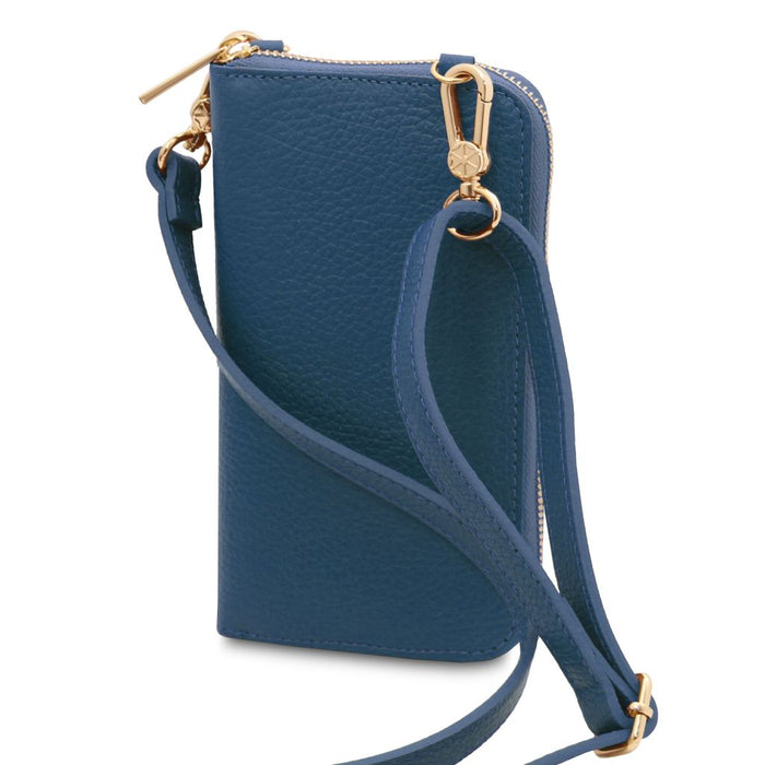 Tl Bag - Leather Wallet/Phone Holder With Strap (Tl142323)
