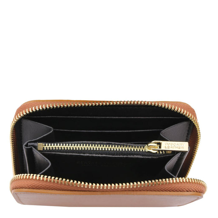 Leda - Exclusive Zip Around Leather Wallet (TL142320)