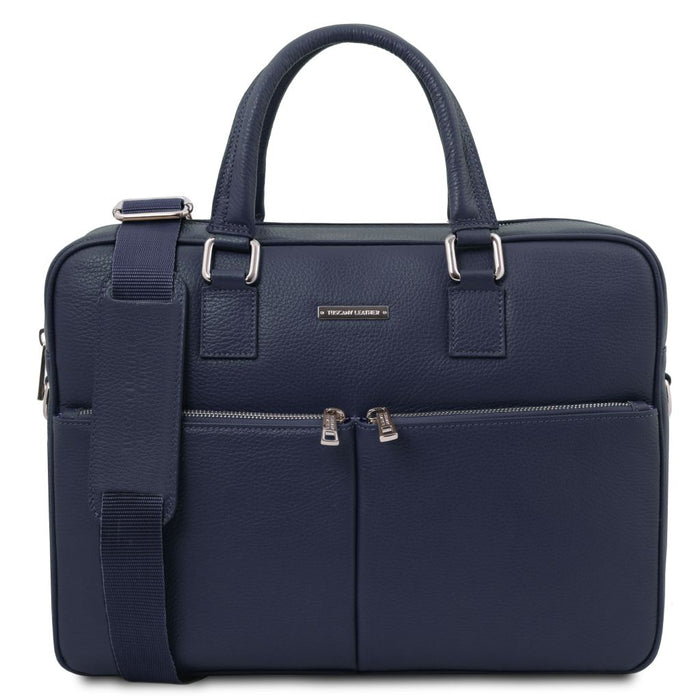 Treviso - Leather laptop briefcase (TL142546)
