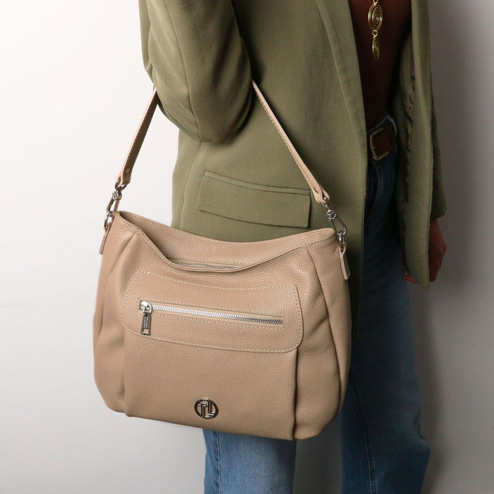 Brenda - Soft Leather Shoulder Bag (TL142450)
