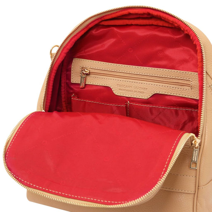 TL Bag - Soft Leather Backpack For Women (TL141682)