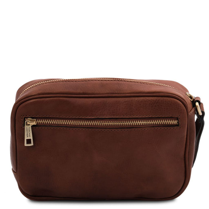Ivan - Leather handy wrist bag for men (TL141830)