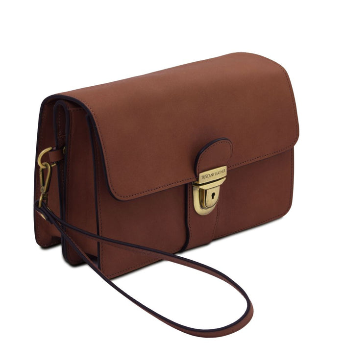 Oliver - Leather handy wrist bag (TL142608)