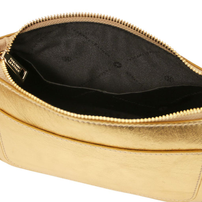 Parfait - Metallic Leather Clutch (TL142543)