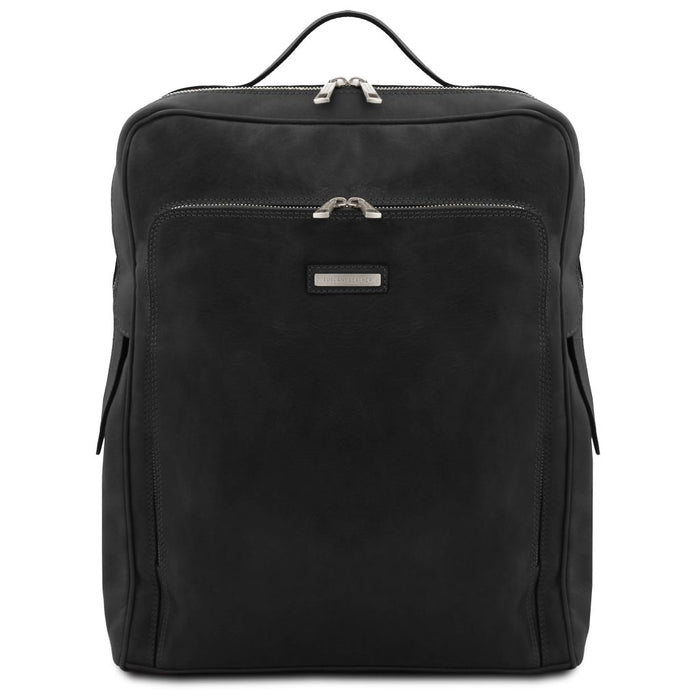 Bangkok - Leather Laptop Backpack - Large Size (TL142336)