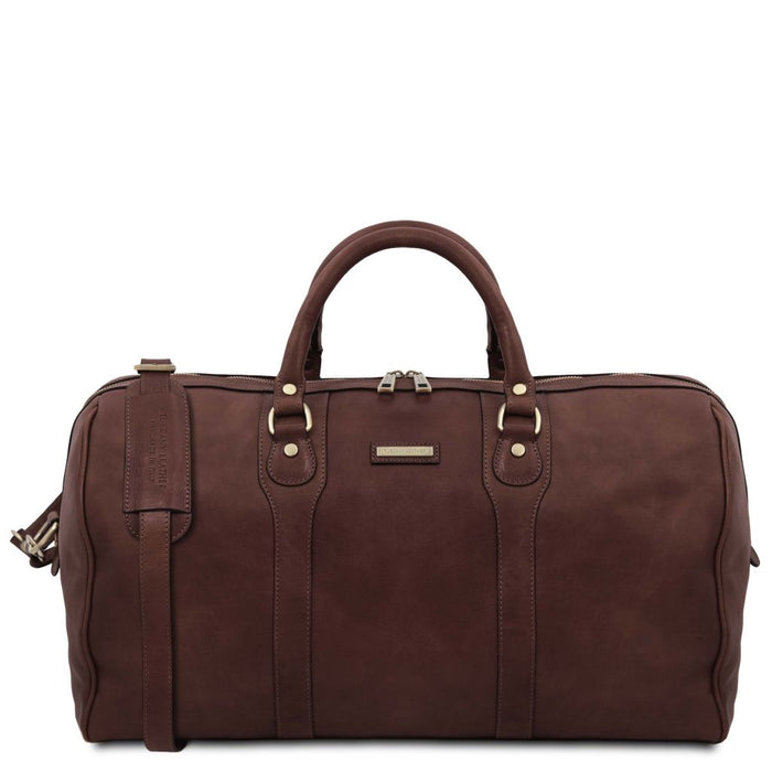 Oslo - Leather Travel Duffle Bag - Weekender Bag (TL141913)